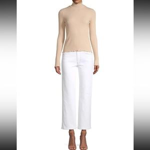 NWT 3x1 Joni wide leg white Jean